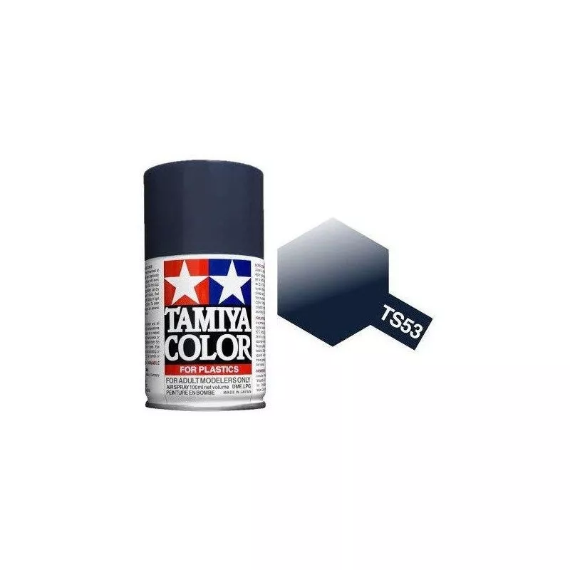 Paint bomb blue dark shiny Metal for Tamiya TS53 Tamiya 85053 - 1