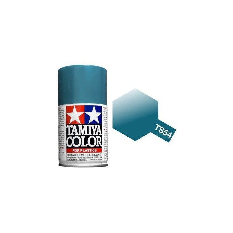 Paint bomb blue clear shiny Metal TS54 Tamiya Tamiya 85054 - 1