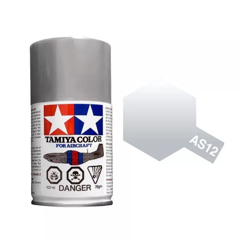 Paint bomb silver naked AS12 Tamiya Tamiya 86512 - 1