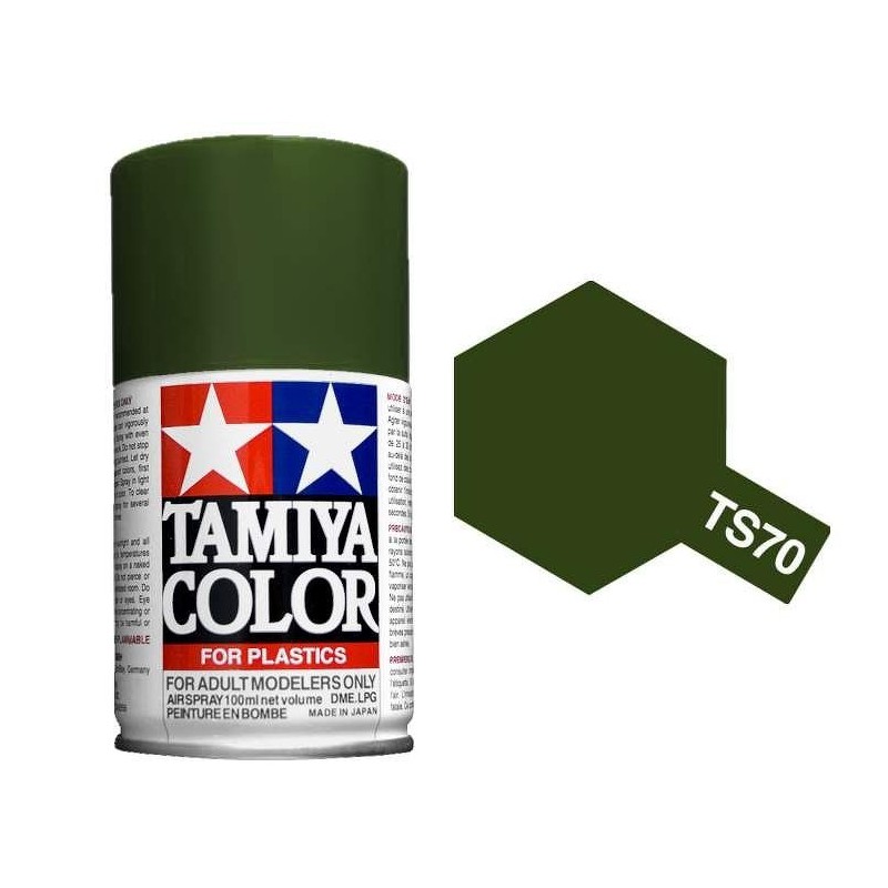 Paint bomb dull matte JGSDF TS70 Tamiya Tamiya 85070 - 1