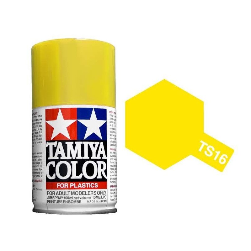 Bomb bright yellow TS16 Tamiya paint Tamiya 85016 - 1