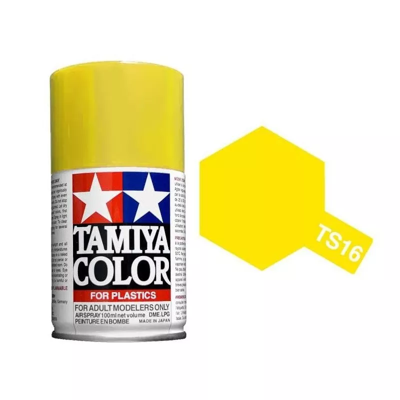 Bomb bright yellow TS16 Tamiya paint Tamiya 85016 - 1