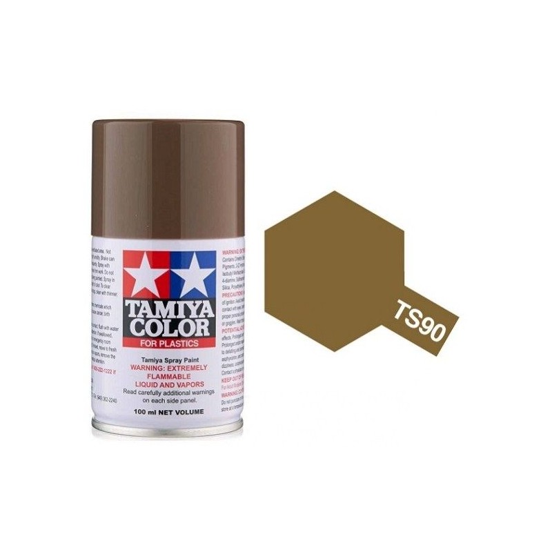 Peinture bombe Brun JGSDF TS90 Tamiya Tamiya 85090 - 1