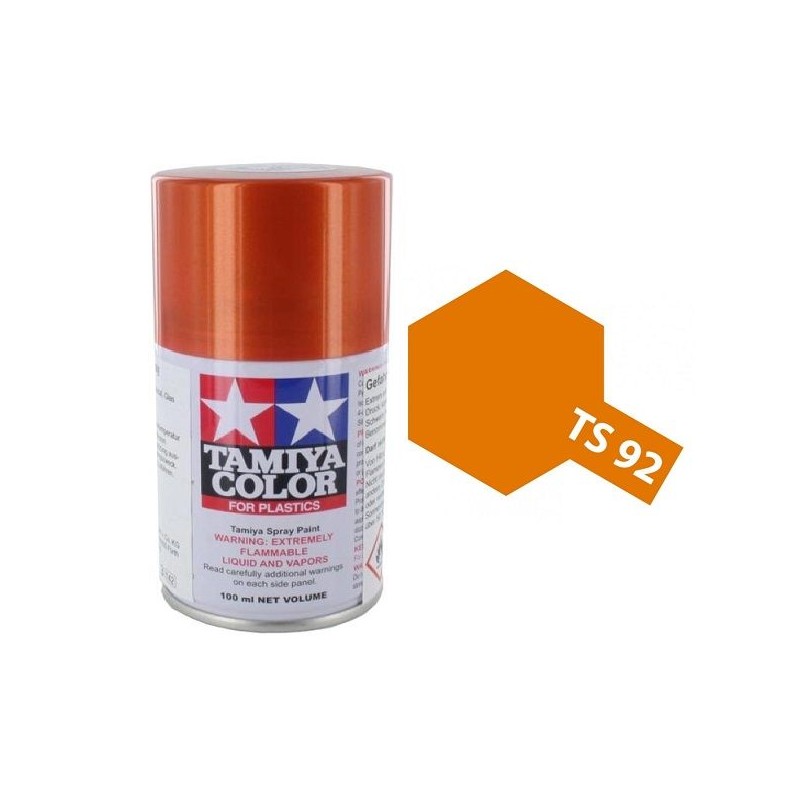 Paint bomb Orange metallic TS92 Tamiya Tamiya 85092 - 1