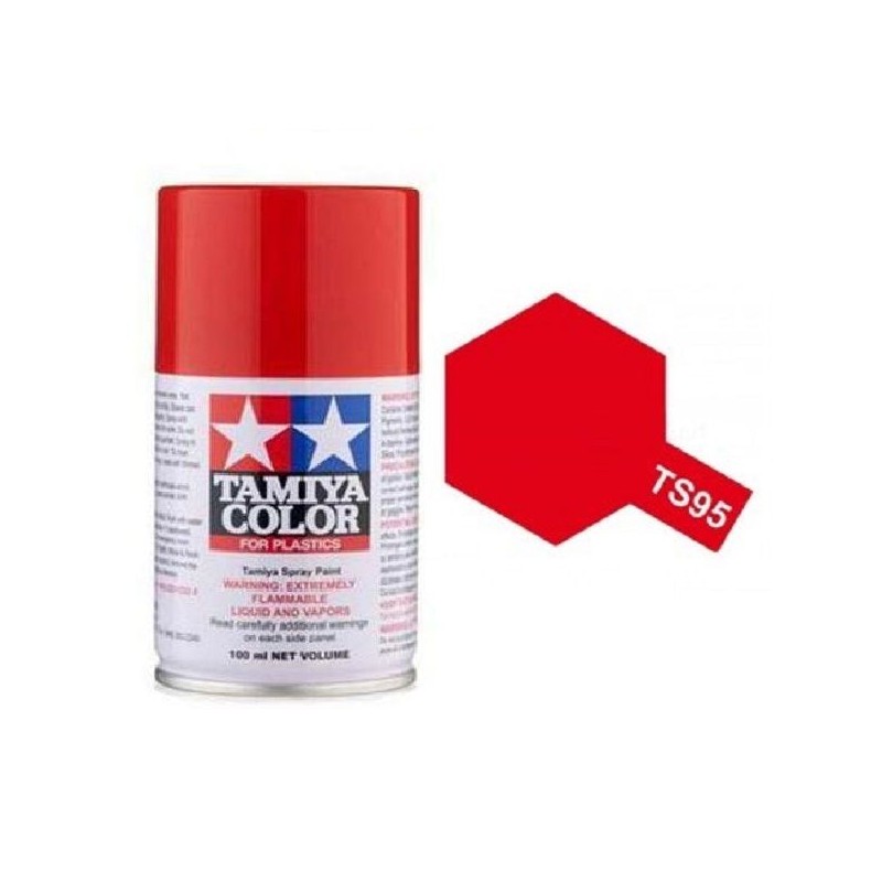 Paint bomb red pure metallic TS95 Tamiya Tamiya 85095 - 1