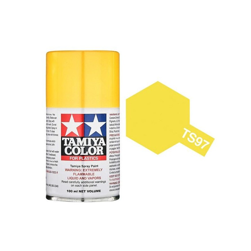 Peinture bombe Jaune Nacré TS97 Tamiya Tamiya 85097 - 1