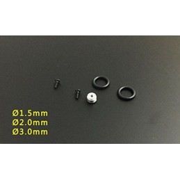 Prop Saver 2.0 mm propeller shaft fixing ring DW Hobby - Dancing Wings Hobby AC014-2 - 1