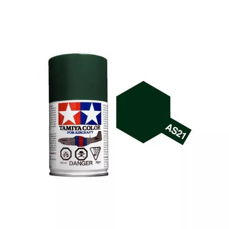 Paint bomb dark green 2 Navy Jap. AS21 Tamiya Tamiya 86521 - 1
