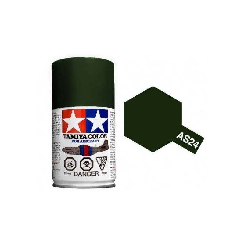 Paint bomb dark green Luftwaffe AS24 Tamiya Tamiya 86524 - 1