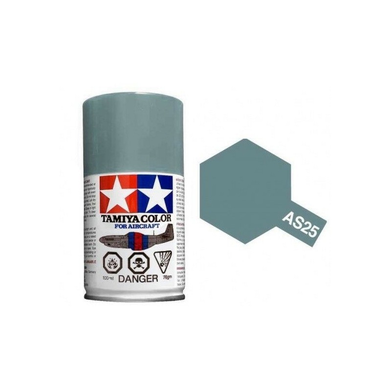 Peinture bombe Gris Foncé Ghost AS25 Tamiya Tamiya 86525 - 1