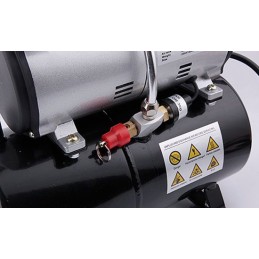 Oil-Free Aerografia Piston Compressor as-186 - China Mini Airbrush