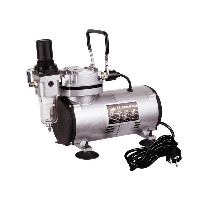 Mini Compressor AS-18-2, for airbrush, Fengda Scientific-MHD AS-18-2 - 1