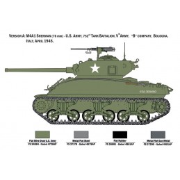 Char M4A1 Sherman et Infanterie US 1/35 Italeri Italeri I6568 - 4