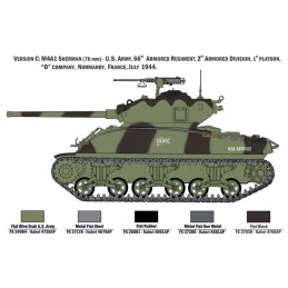 Tank M4A1 Sherman and INFANTRY US 1/35 Italeri Italeri I6568 - 6