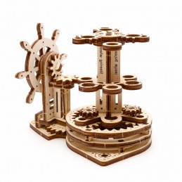 3D Wood Puzzle Pencil Door UGEARS UGEARS UG-70074 - 5