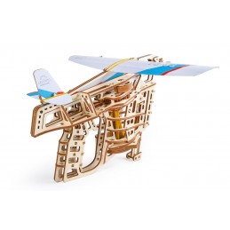 Lanceur catapulte d'avions Puzzle 3D bois UGEARS UGEARS UG-70075 - 2