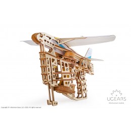 Lanceur catapulte d'avions Puzzle 3D bois UGEARS UGEARS UG-70075 - 6