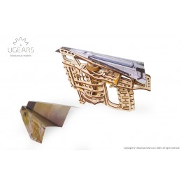 Lanceur catapulte d'avions Puzzle 3D bois UGEARS UGEARS UG-70075 - 10
