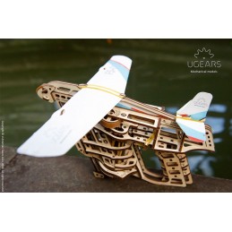 Lanceur catapulte d'avions Puzzle 3D bois UGEARS UGEARS UG-70075 - 11