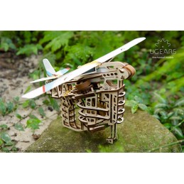 Lanceur catapulte d'avions Puzzle 3D bois UGEARS UGEARS UG-70075 - 12