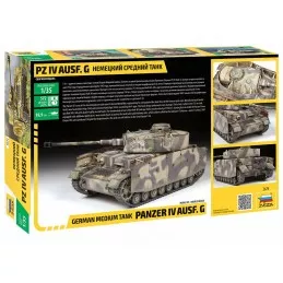Char Panzer IV Ausf.G 1/35 Zvezda Zvezda Z3674 - 3