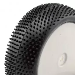 Pneus buggy tout terrains mini picots avant 1/10 - Hobbytech Hobbytech HT-427 - 1