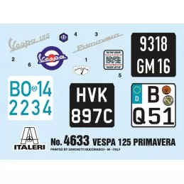Vespa 125 Primavera 1/9 Italeri Italeri I4633 - 5