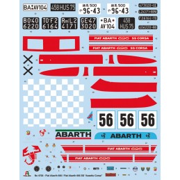 Fiat Abarth 695SS Assetto Corsa 1/12 Italeri Italeri I4705 - 3