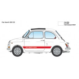 Fiat Abarth 695SS Assetto Corsa 1/12 Italeri Italeri I4705 - 5
