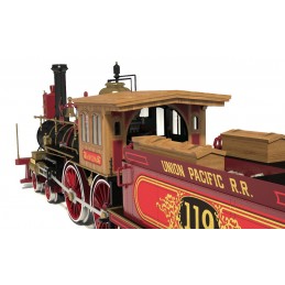 Locomotive Rogers No.119 1/32 OcCre metal wood construction kit OcCre 54008 - 4
