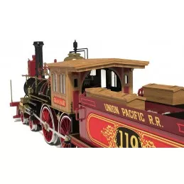 Locomotive Rogers No.119 1/32 OcCre metal wood construction kit OcCre 54008 - 4