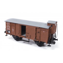 Wagon de marchandise couvert avec guérite 1/32 kit construction bois métal OcCre OcCre 56002 - 4