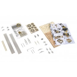 Locomotive à vapeur Rocket 1/24 kit construction bois métal OcCre OcCre 54000 - 3