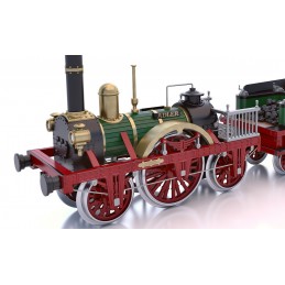Locomotive à vapeur Adler 1/24 kit construction bois métal OcCre OcCre 54001 - 2