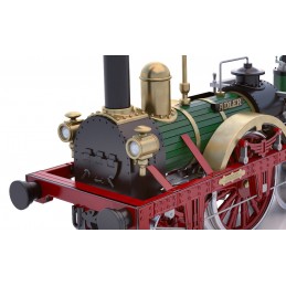 Steam locomotive Adler 1/24 ocCre metal wood construction kit OcCre 54001 - 7