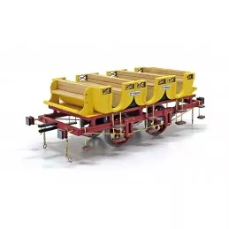 Voitures voyageurs Adler 1/24 kit construction bois métal OcCre OcCre 56001 - 5