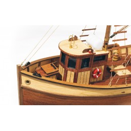 Bateau Palamos 1/45 kit construction bois OcCre OcCre 12000 - 4