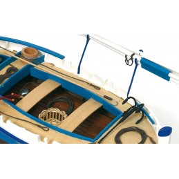 Bateau barque Canot de lumière 1/15 kit construction bois OcCre OcCre 52002 - 4