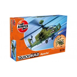 Hélicoptère Apache - Quick Build Airfix Airfix J6004 - 1