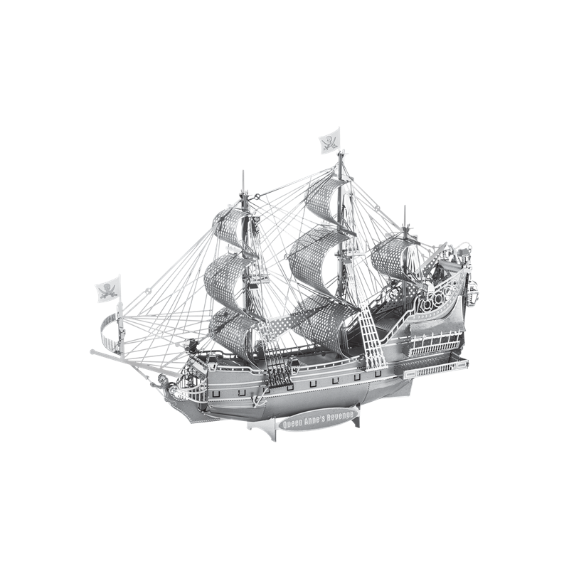 Iconx bateau Qeen Anne's Revenge Metal Earth Metal Earth ICX009 - 1