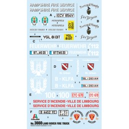 Land Rover Fire Brigade 1/24 Italeri Italeri I3660 - 3