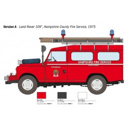 Land Rover Pompiers 1/24 Italeri Italeri I3660 - 4