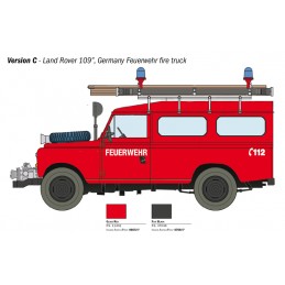 Land Rover Fire Brigade 1/24 Italeri Italeri I3660 - 6