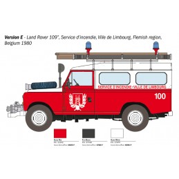 Land Rover Fire Brigade 1/24 Italeri Italeri I3660 - 8