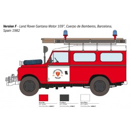 Land Rover Fire Brigade 1/24 Italeri Italeri I3660 - 10