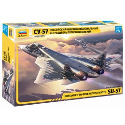 Sukhoi Su-57 1:72 Zvezda Fighter Zvezda Z7319 - 1