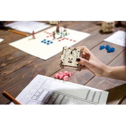 Tour de dés 3D bois UGEARS UGEARS UG-70069 - 5