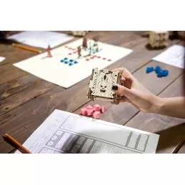 UGEARS 3D wood dice tower UGEARS UG-70069 - 5