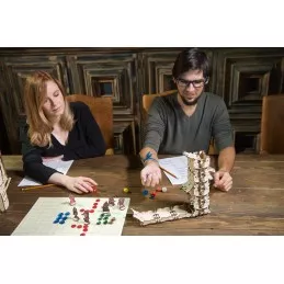 UGEARS 3D wood dice tower UGEARS UG-70069 - 11