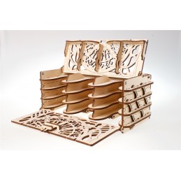 UGEARS wood 3D card box UGEARS UG-70068 - 1